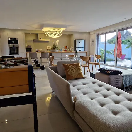 Magnifique Villa Cosy Poppies Holiday - Luxe, Flipper, Baby-Foot, Spa, Jardin Mediterraneen, Plage Riva Bella A 300M, Mer A Pied, Tout Confort, Ideale Familles & Groupes, Evj A Ouistreham Riva Bella, Proche Cabourg, Week-End & Courts Sejours! Buitenkant foto