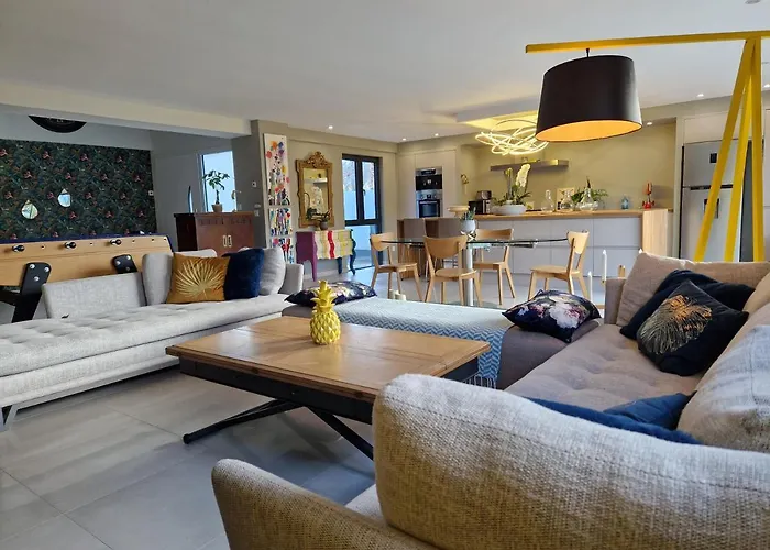 Magnifique Villa Cosy Poppies Holiday - Luxe, Flipper, Baby-Foot, Spa, Jardin Mediterraneen, Plage Riva Bella A 300M, Mer A Pied, Tout Confort, Ideale Familles & Groupes, Evj A Ouistreham Riva Bella, Proche Cabourg, Week-End & Courts Sejours!